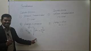 Thermodynamics  Difference between isobaric and isochoric process JEENEET CLASS11 th [upl. by Bertolde]