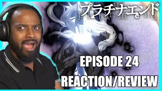 THIS ENDING WILD Platinum End Episode 24 ReactionReview [upl. by Eedissac570]