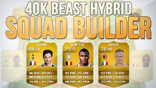 FUT 14 SQUAD BUILDER  40K BEAST HYBRID [upl. by Galitea]