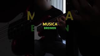 MUSICABREIMEN  Intro Bass cover 最近SONYのZVE 10Ⅱを購入したのでテストも兼ねて。 BREIMEN MUSICA SONY ZVE10M2 [upl. by Ellirehs]