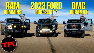 Heres Whats New with the 2024 Ford Ram and GMC HeavyDuty Trucks [upl. by Obadias]