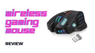 Buy or Not Review UtechSmart Venus Pro RGB Wireless MMO Gaming Mouse Take Control of the Game [upl. by Rafaj]