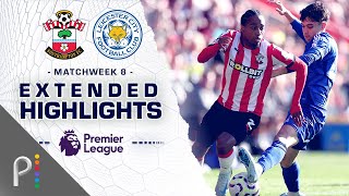 Southampton v Leicester City  PREMIER LEAGUE HIGHLIGHTS  10192024  NBC Sports [upl. by Yelrahs]