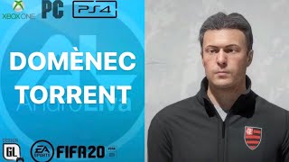 FIFA 20  Face DOMÈNEC TORRENT Tutorial [upl. by Ardnnaed]