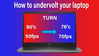 How to under volt laptop GPU and reduce temps Dell G5 SE AMD [upl. by Tnemelc]