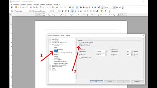 Come eliminare i quadretti da un foglio Open Office Writer [upl. by Clemence]