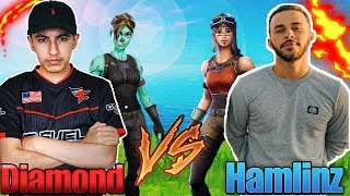 Diamond Mamba vs TSM Hamlinz Fortnite Intense Solo Game [upl. by Oiralednac]