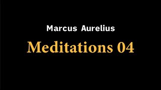 Marcus Aurelius Meditations 04 read in reconstructed Ancient Attic Greek by Ioannis Stratakis [upl. by Wixted]