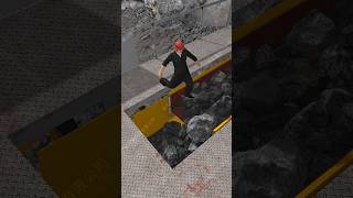 Cement Factory Labour Accident 😨 shorts 3danimation [upl. by Hendon253]