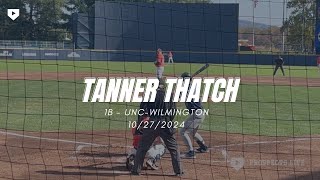 1B Tanner Thach UNCWilmington  102724 Fall Scrimmage [upl. by Pejsach]