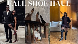 My Fall Shoe Haul Kitten Heels Fall Trends My Favorite Boots [upl. by Frieder]