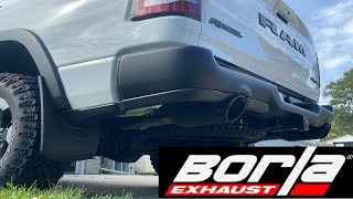 2019 2020 2021 Ram 1500 Borla Stype After install Exhaust Review [upl. by Ailelc]