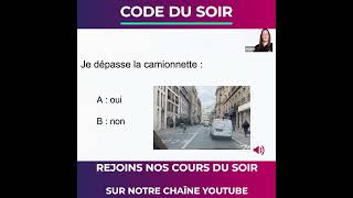 LA QUESTION CODE  LE DÉPASSEMENT EN VILLE [upl. by Yrtua261]