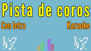 14 Pista Karaoke para cantar COROS CRISTIANOS [upl. by Alaehs489]