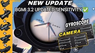 😱 BGMI Scope Setting 2x 3x 4x 6x 8x  New Best Sensitivity Settings  No Recoil Sensitivity shorts [upl. by Dyrrej]