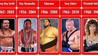 List of WWE Wrestlers Who Have Died 1982  2024 [upl. by Lee]