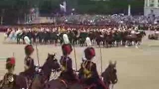 Trooping the Colour 2007  The The Royal Horse Artillery [upl. by Aiciles]