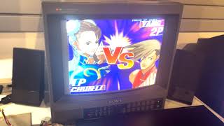 Street Fighter III 3rd Strike with CPS3 Darksoft [upl. by West]