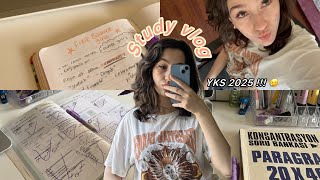 YKS 2025 ders çalışma vlog 💕💕Yks 2025 ‘e çalışmayı başlıyoruzz yks2025 Yks2025dersvlog [upl. by Ormond96]