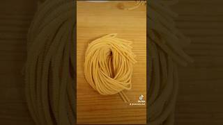 Making egg tagliolini 🍝 cheflife cooking italianfood cookwithlove foodie tagliolini pasta [upl. by Hpsoj]