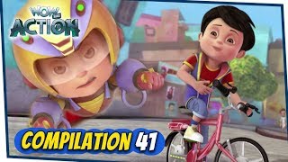 VIR The Robot Boy Cartoon In Hindi  Compilation 41  Hindi Cartoons for Kids  Wow Kidz Action [upl. by Berrie727]