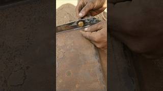 How a bolt hole is strengthened with welding welder iron engineershorts [upl. by Nadroj]