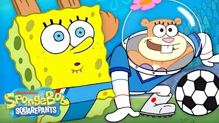 52 MINUTES of Sports ⚽️  SpongeBob [upl. by Ataliah]