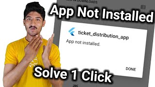 app not installed android fix  app not installed problem chromeapp not installed bata raha hai [upl. by Ennahteb251]