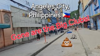 Gone are the Big Clubs Angeles City Philippines 🇵🇭 Walking Street [upl. by Roxane452]