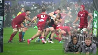 Ospreys v Scarlets  Highlights Commentary from Dan Edwards amp Dan Kasende [upl. by Ynnaej]