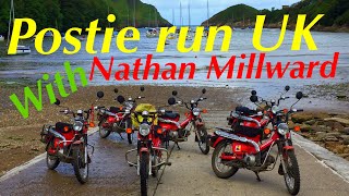 Postie bike blast UK FT Nathan Millward [upl. by Ennasirk]