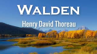 Walden Audiobook by Henry David Thoreau  Audiobooks Youtube Free  Part 1 [upl. by Ecinad]