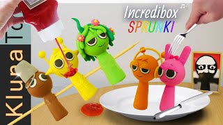 Delicious Incredibox Sprunki meat skewers for lunch Sprunki ASMR MUKBANG for Kluna Tik Style [upl. by Marela66]