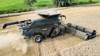 Fendt IDEAL 10T  Claas Lexion 460 bei der Weizenernte [upl. by Dhiren]