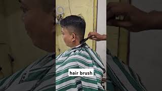 hair brush barbershop shortsvideo KaBarbersTV [upl. by Renard11]