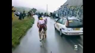 Tour de France 1998  15 Les Deux Alpes Pantani 12 [upl. by Bonine]