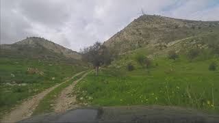 Driving through Foinikas Paphos in the Spring [upl. by Desiree]