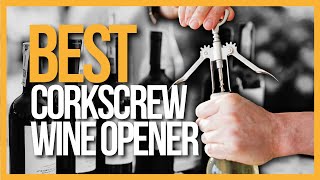 ✅ TOP 5 Best Corkscrew Wine Opener  Waiter Corkscrews [upl. by Germaun]