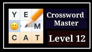 Crossword Master Word Puzzle Level 12 [upl. by Onoitna]