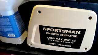 Sportsman 1000 watt Inverter Generator 2 [upl. by Raimondo]