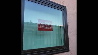 Milgard Ultra Window ZBarFlush Fin Video [upl. by Ardnuhs]