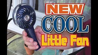 COMLIFE Handheld Misting Fan Review  Fantastic fan [upl. by Lerrad]