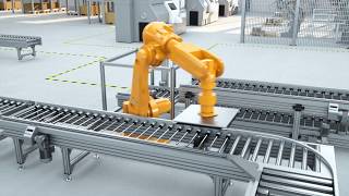 TS 5 Transfer System easytodesign roller conveyor for heavy payloads [upl. by Byrann108]