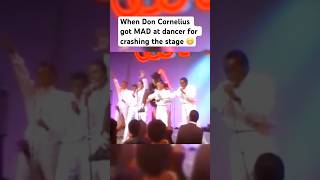 Don Cornelius Angry At Dancer 👀👏🏾 shorts newedition 80srnb [upl. by Annawahs]