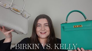 BIKRIN 30 VS KELLY 28  WHICH HERMÈS BAG SHOULD YOU CHOOSE [upl. by Ellenahc351]