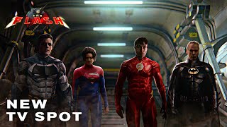 THE FLASH – New TV Spot Trailer 2023 Ben Affleck Michael Keaton Ezra Miller Movie  Warner Bros [upl. by Inga732]