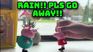 Peppa Pig Toys Episode Rainy Day Fun [upl. by Odlanier]