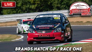 CMMCS 2024 LIVE  Race 1  Brands Hatch GP [upl. by Ahsilet661]