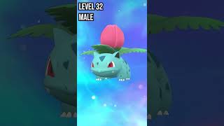 Bulbasaur  Ivysaur  Venusaur  Evolution Pokemon in Scarlet amp Violet pokemon evolution shorts [upl. by Haisej616]