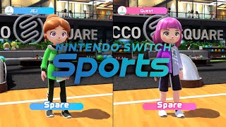 Bowling both way  Nintendo Sports Bowling [upl. by Devine644]